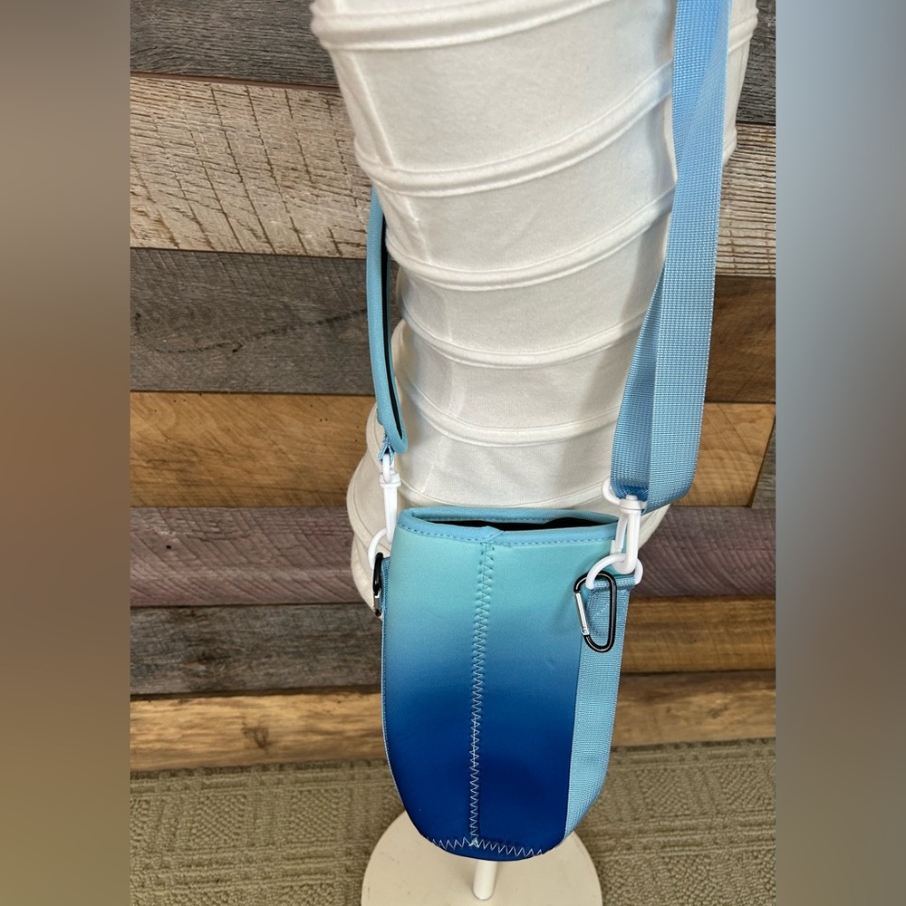 ☀️Stanley Cup Water Bottle Crossbody Holder-Ombré Neoprene Carrier - Picture 3 of 3